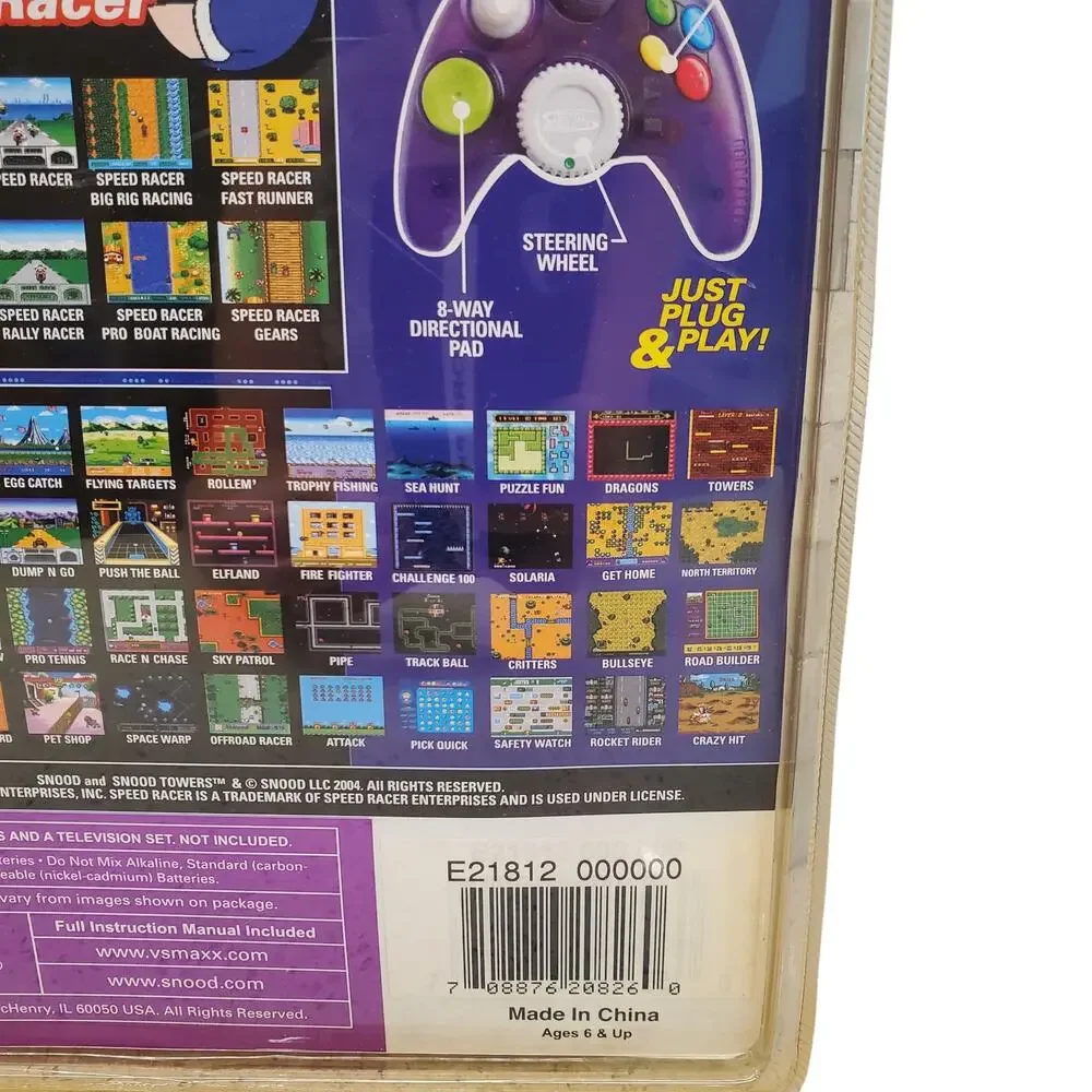 VS Maxx Video Extreme 50 in 1 plug and play TV video game system NEW OS